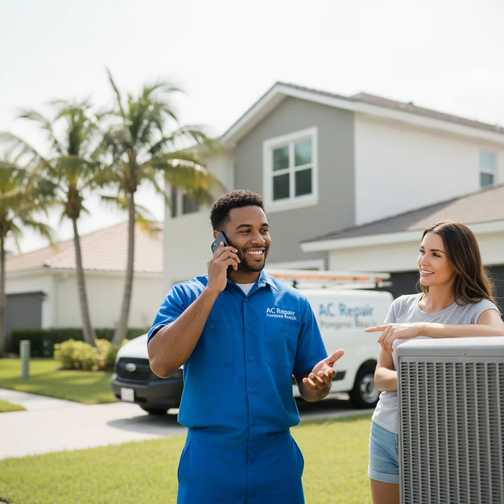 AC Repair Pompano Beach customer support in Oran